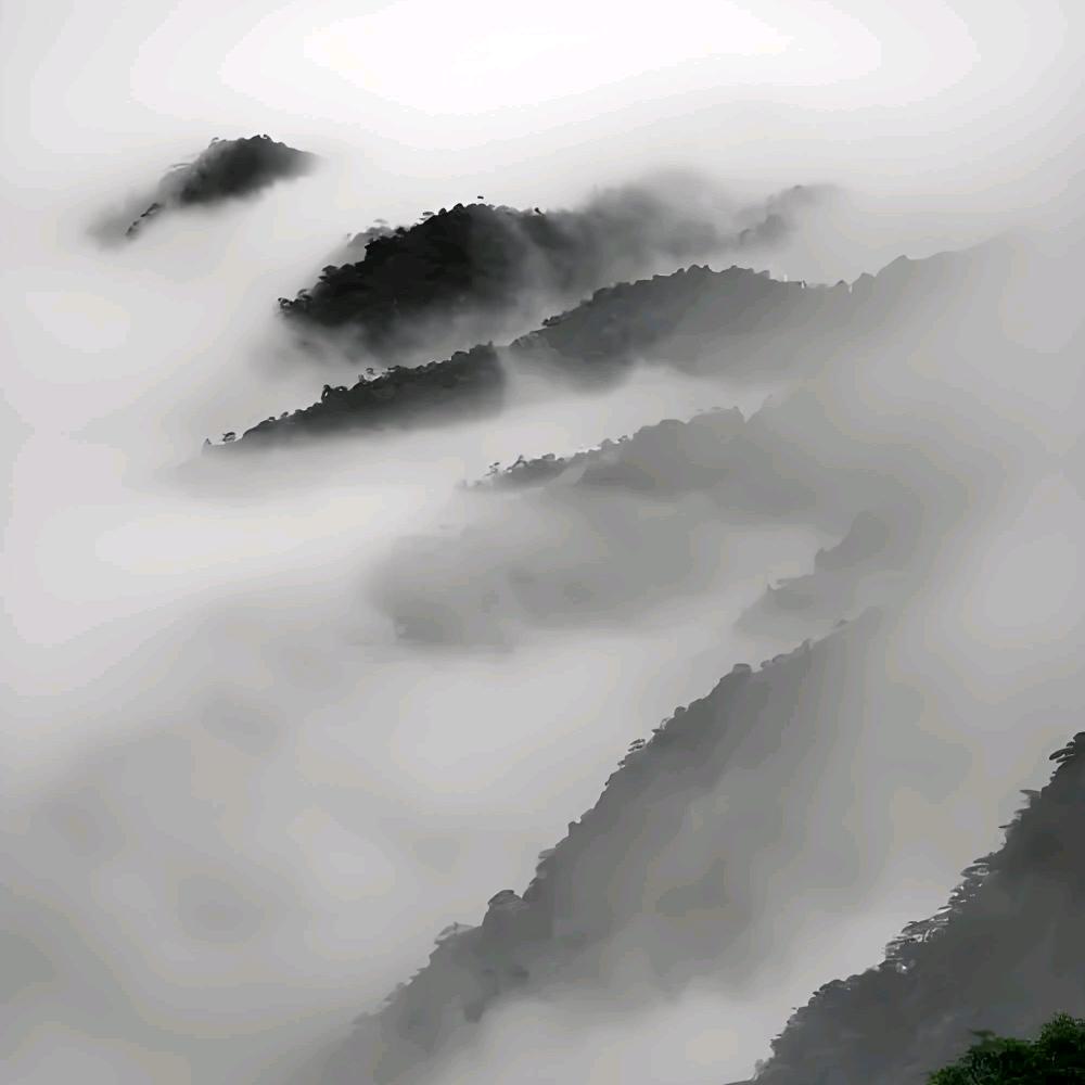 半山落雨“半山景"