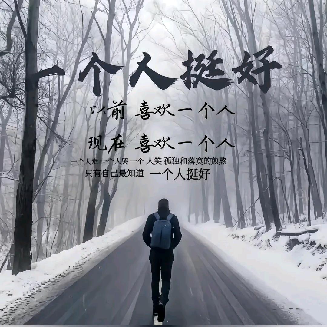 ⭐一人挺好⭐