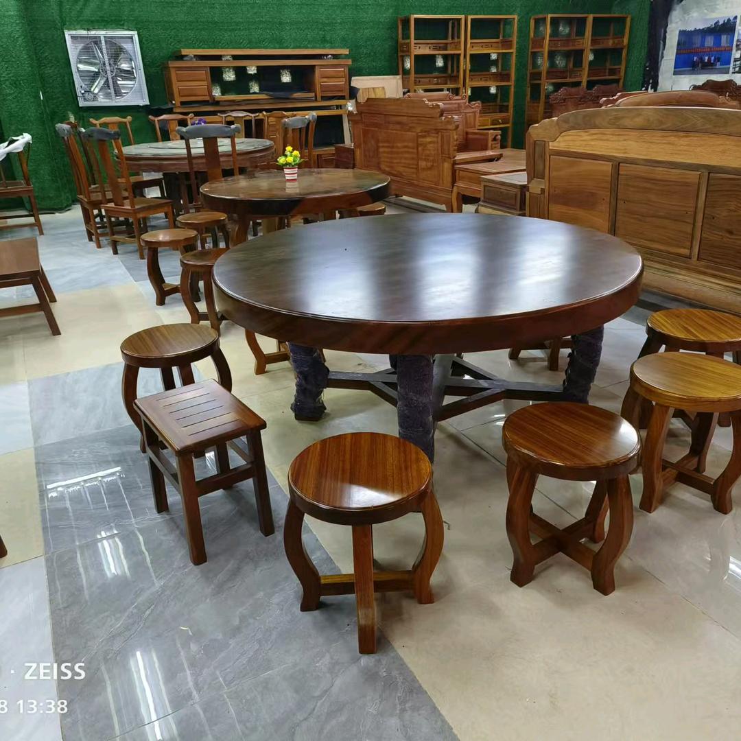 信宜实木家具实木大板茶具百旺老总