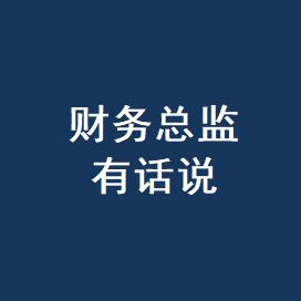 财务总监有话说