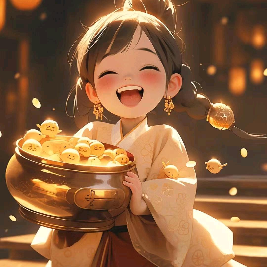 淡然一笑