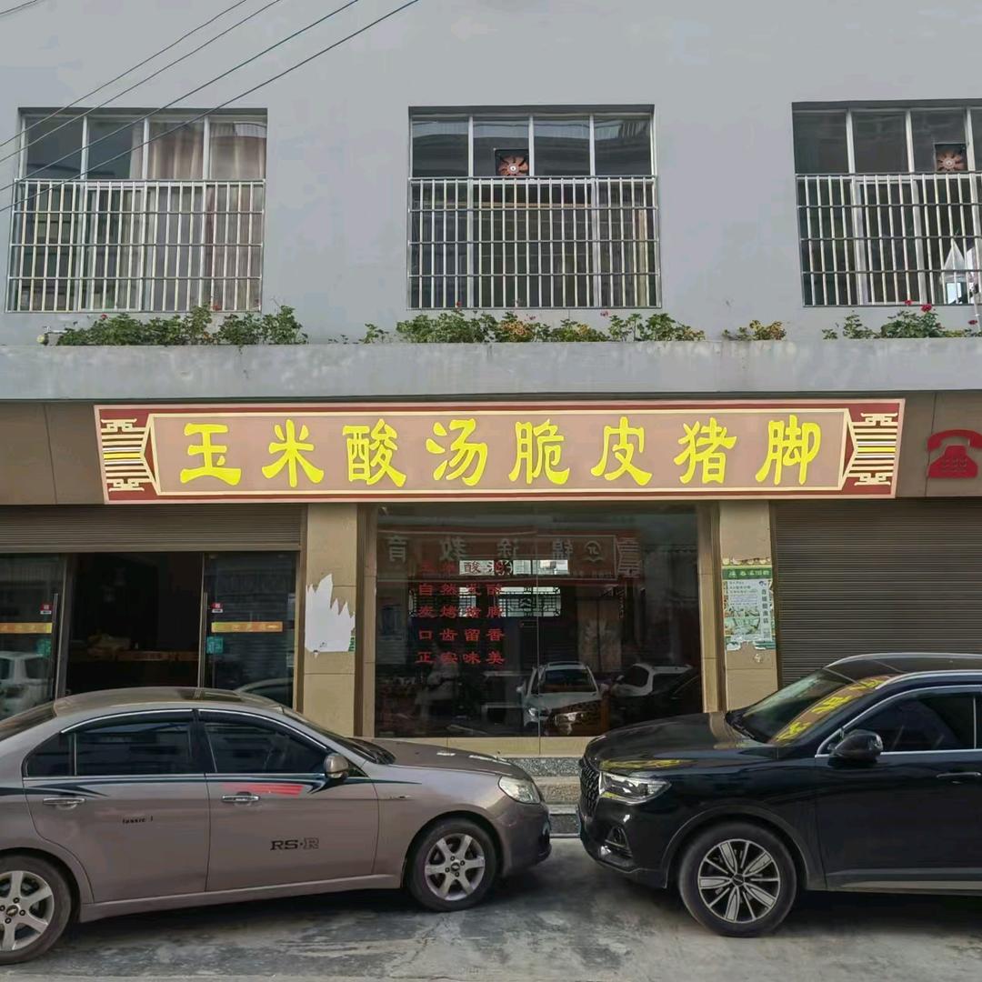玉米酸汤脆皮猪脚