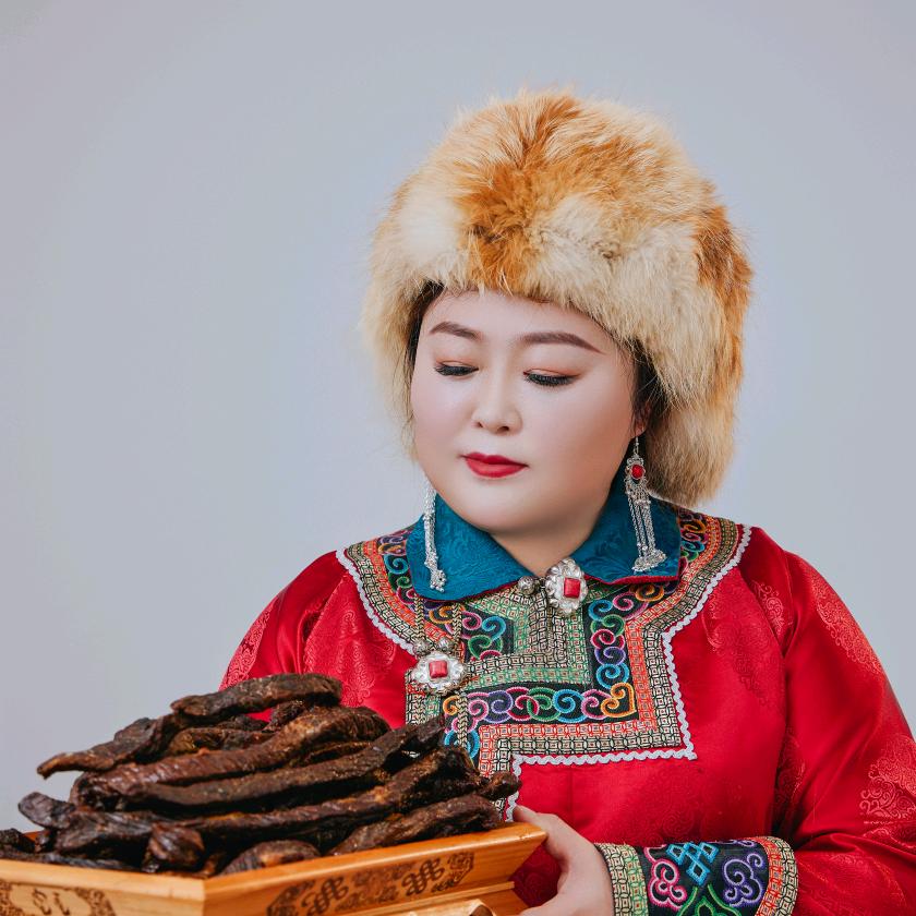 娜仁托娅的内蒙牛肉干小铺