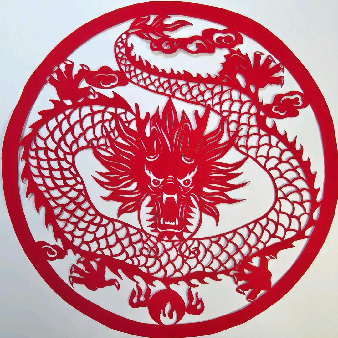 手工剪纸—董姐