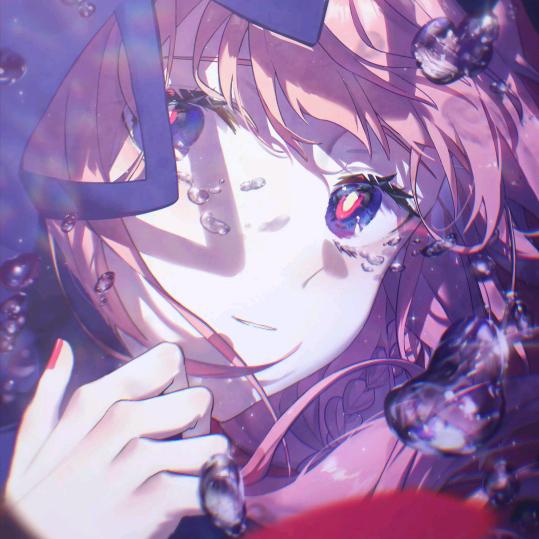 雨染半帘梨雪