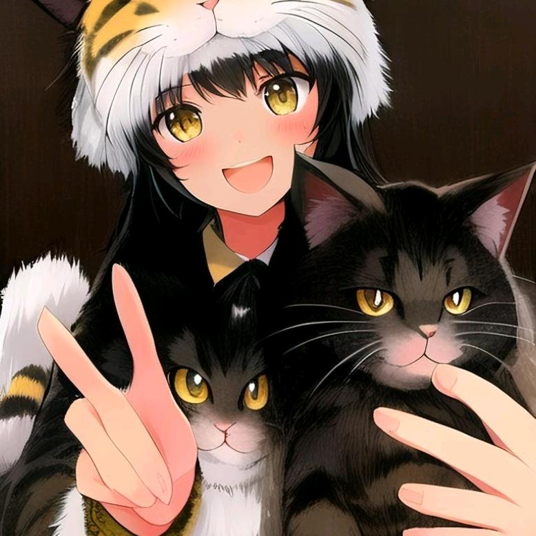 可爱的猫猫