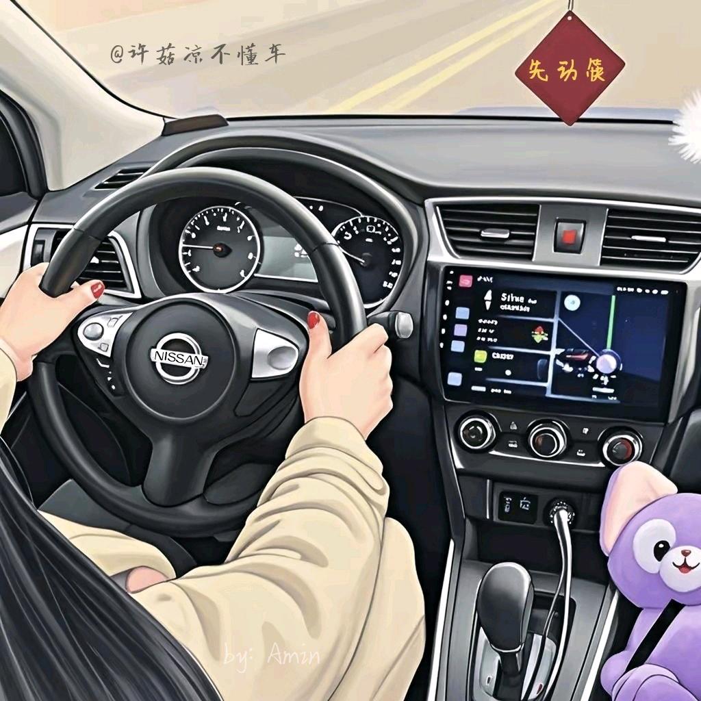 许小宝爱开车