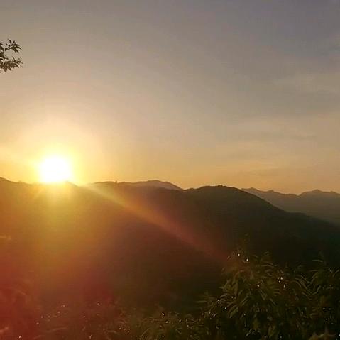 夕阳余晖