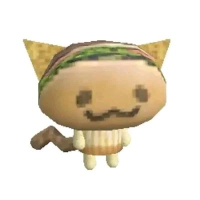 骑着扫把的香蕉精