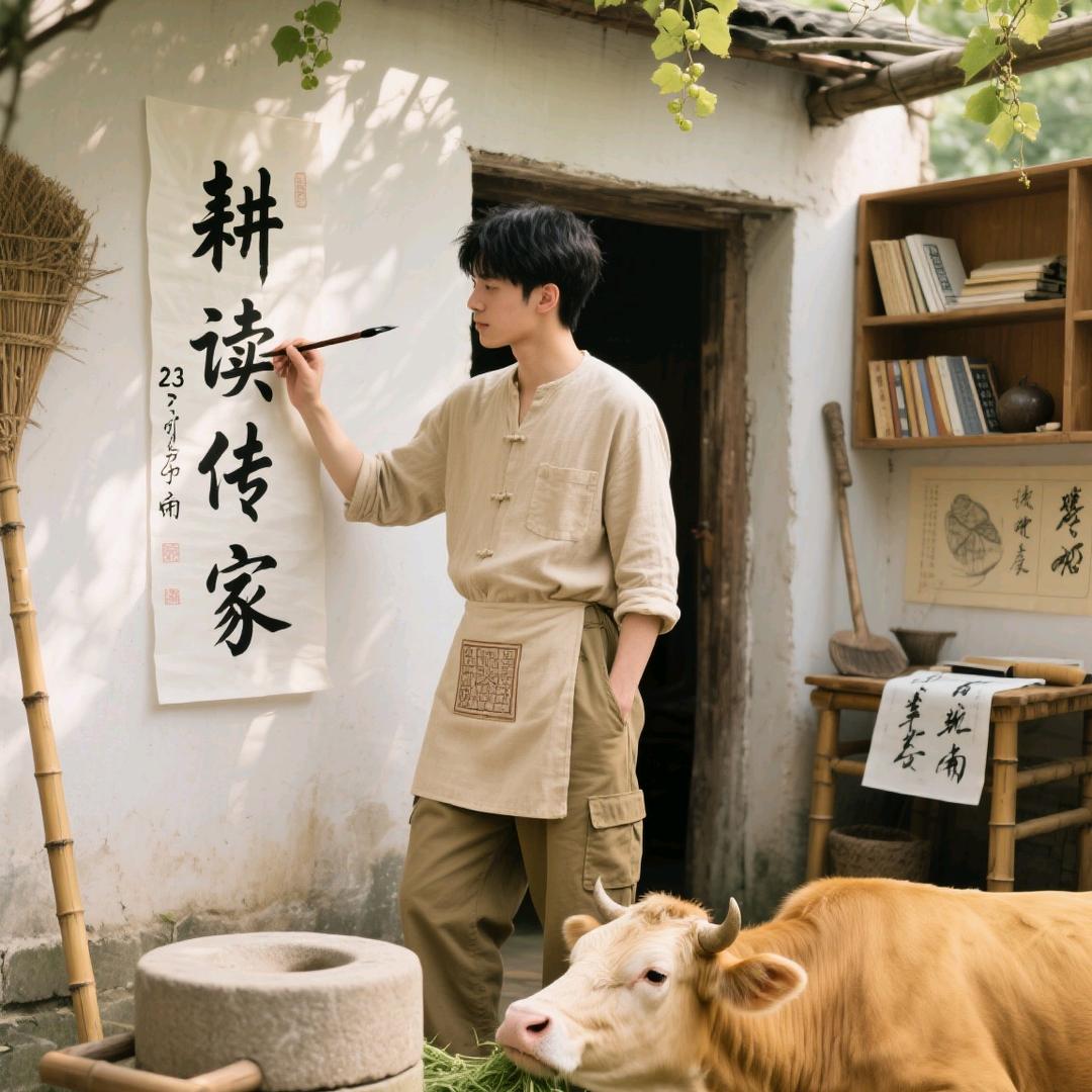 小牛手写