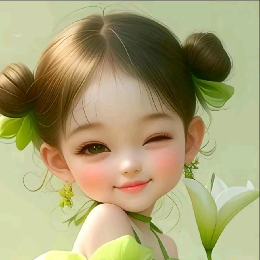 绿叶🍃中的一束花💐