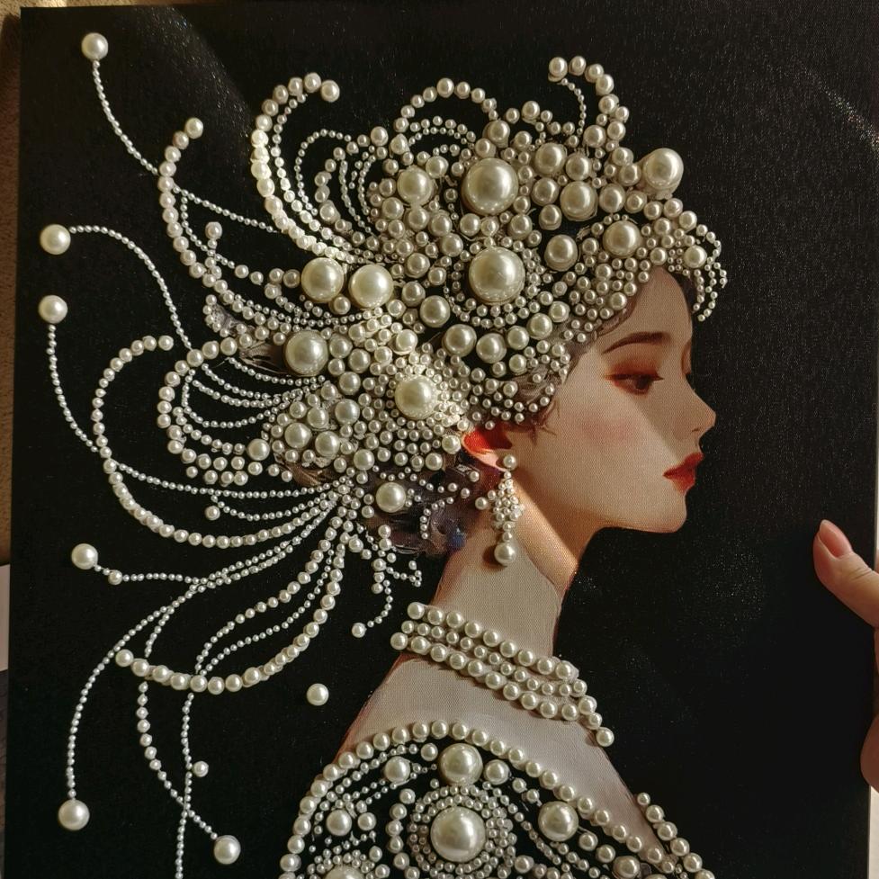 春风知我意珍珠画DIY