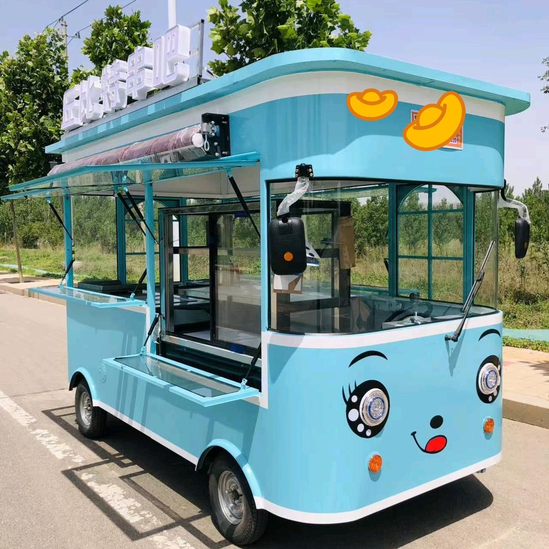铭企小吃车多功能餐车