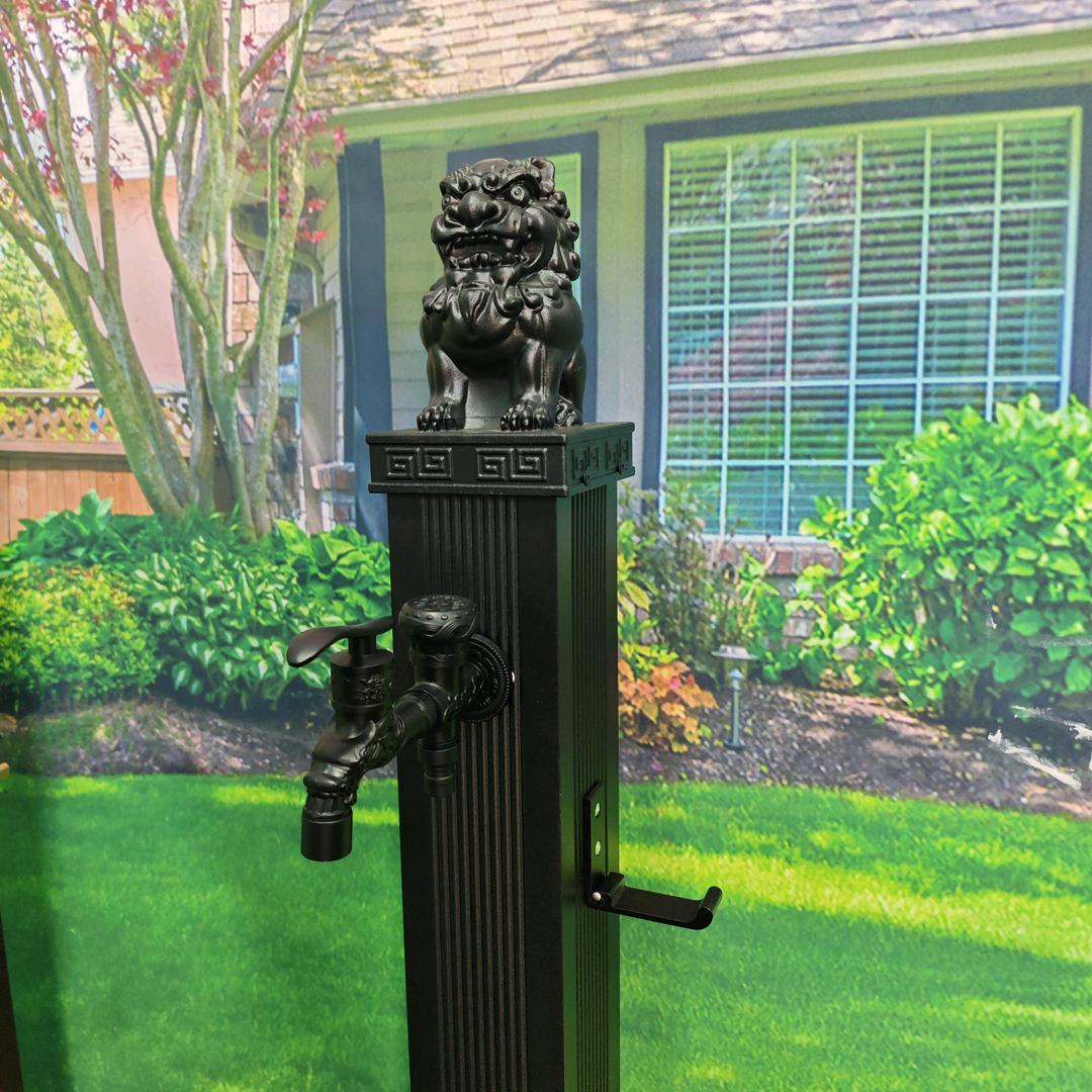 户外防冻水龙头立柱