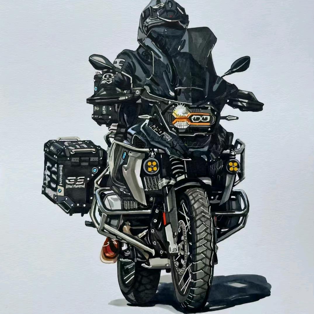 骑着摩托去拉萨