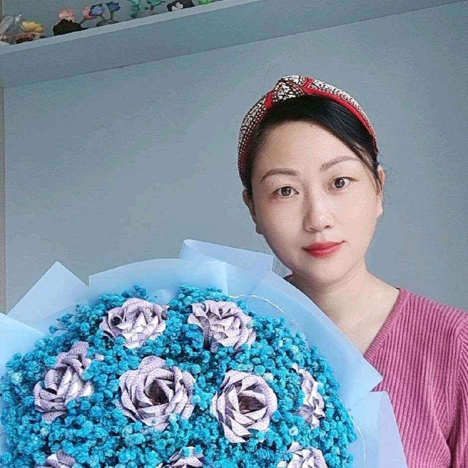 大雁手工花