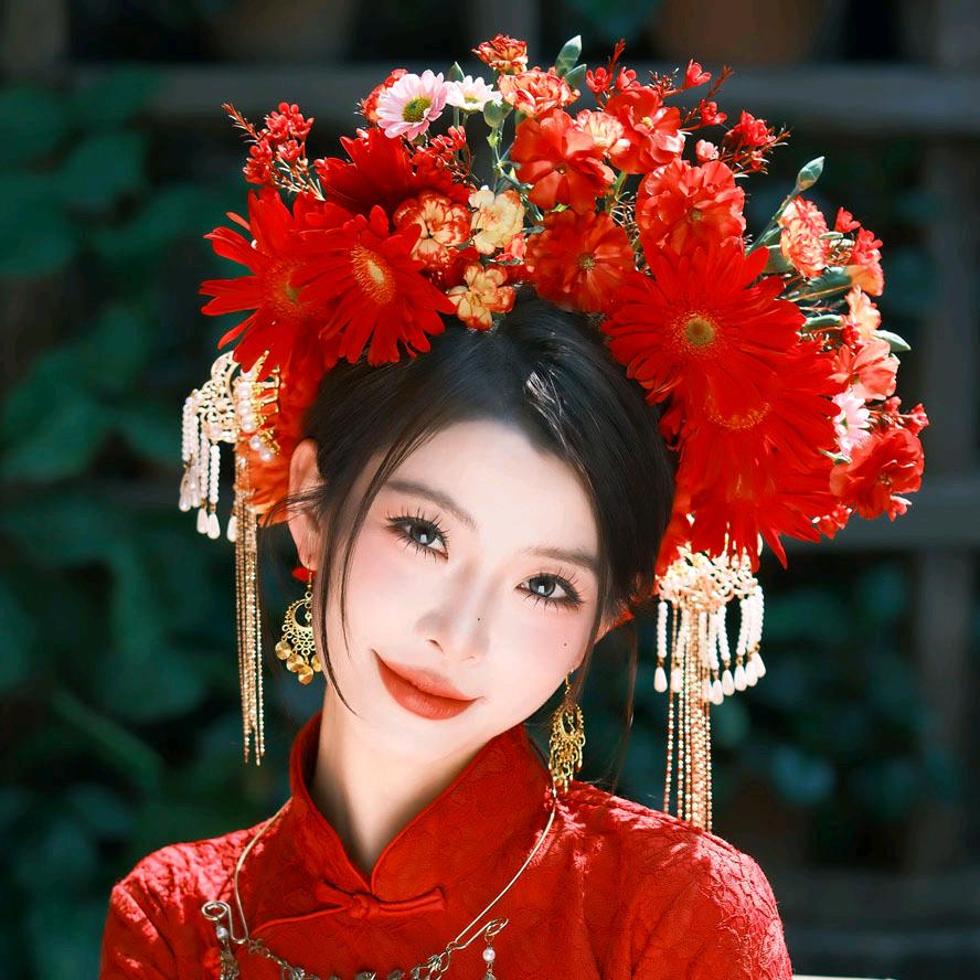 山海小院簪花摄影曾厝垵店