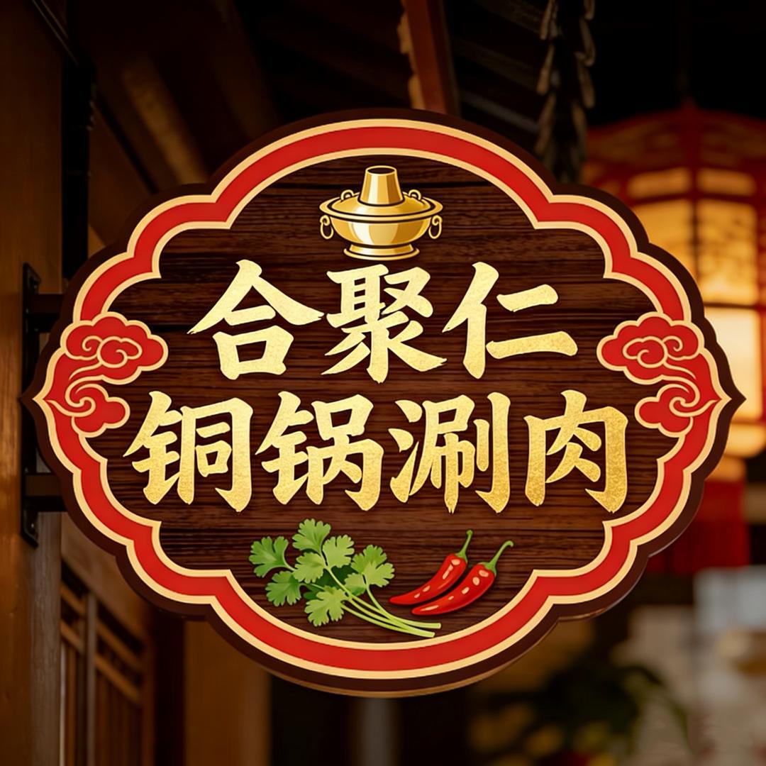 合聚仁铜锅涮肉