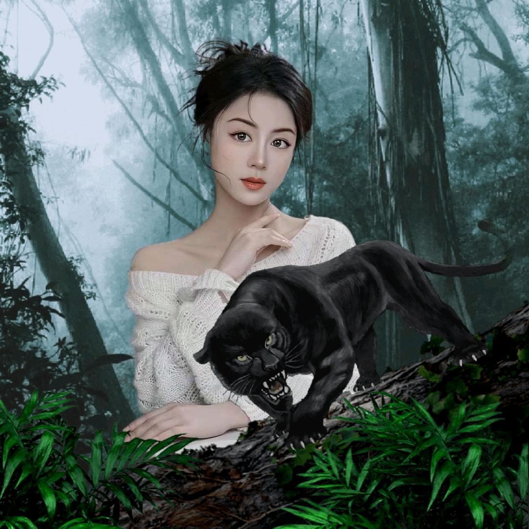 清秋山水