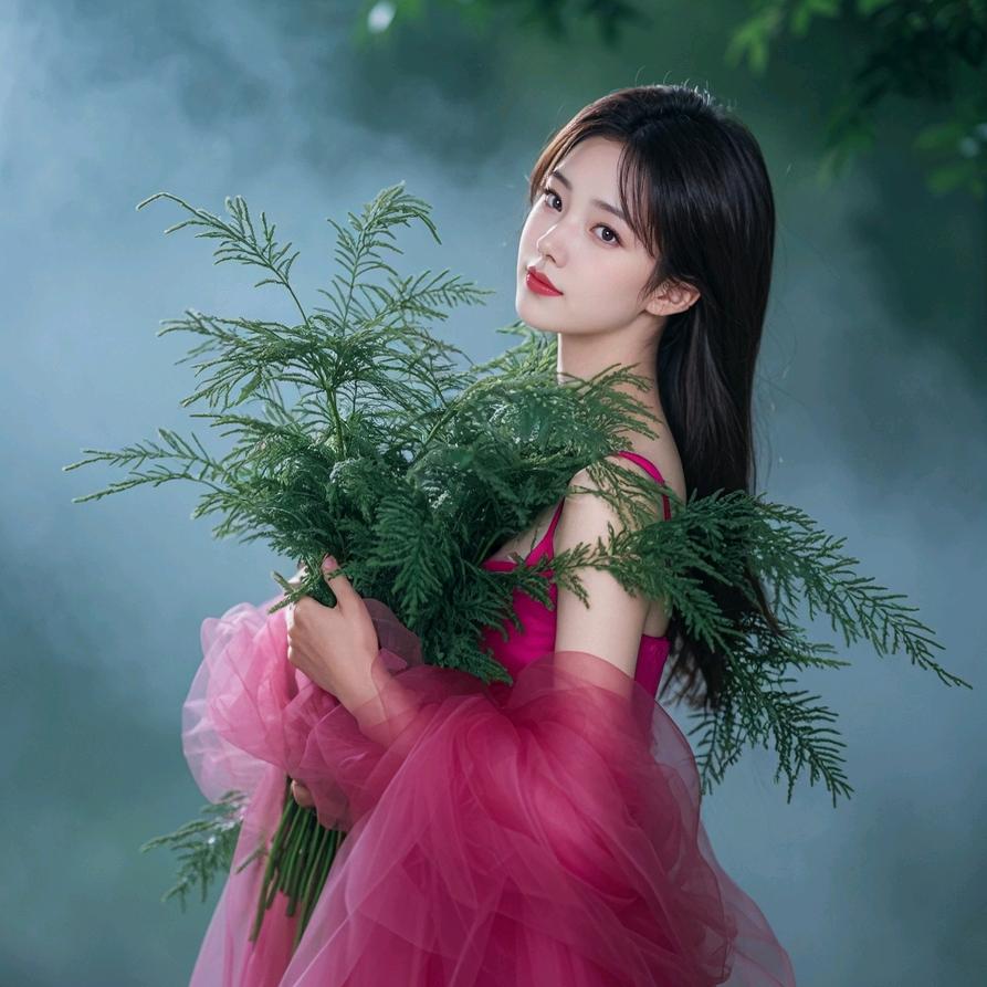 竹林孤影