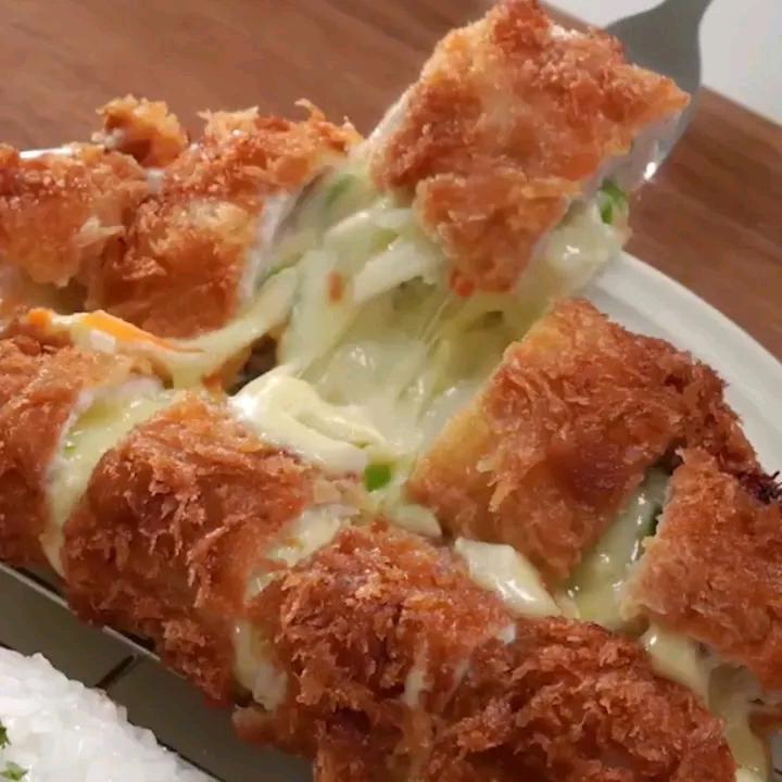 马小宇奶酪炸猪排