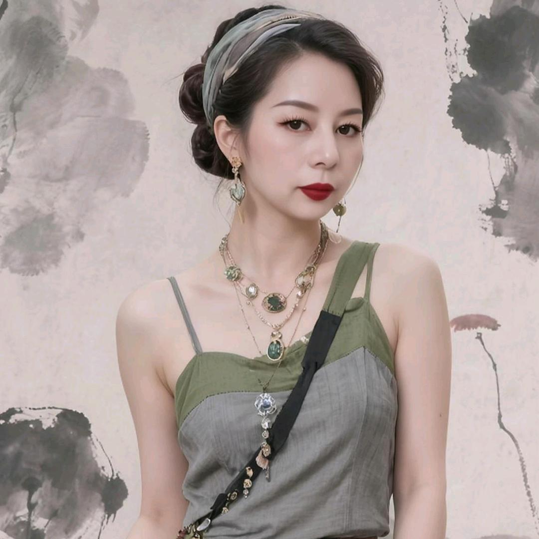 快乐的小姐姐。