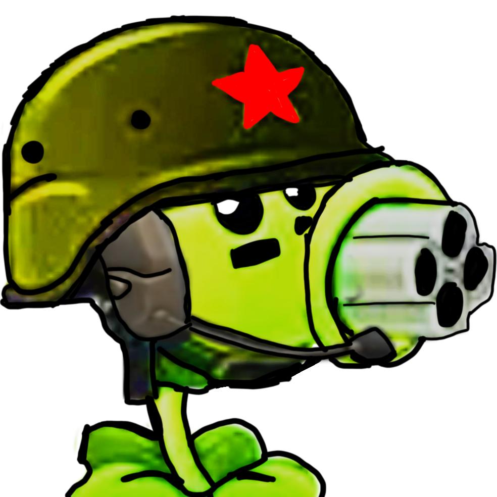 pvz豌豆机枪🌿