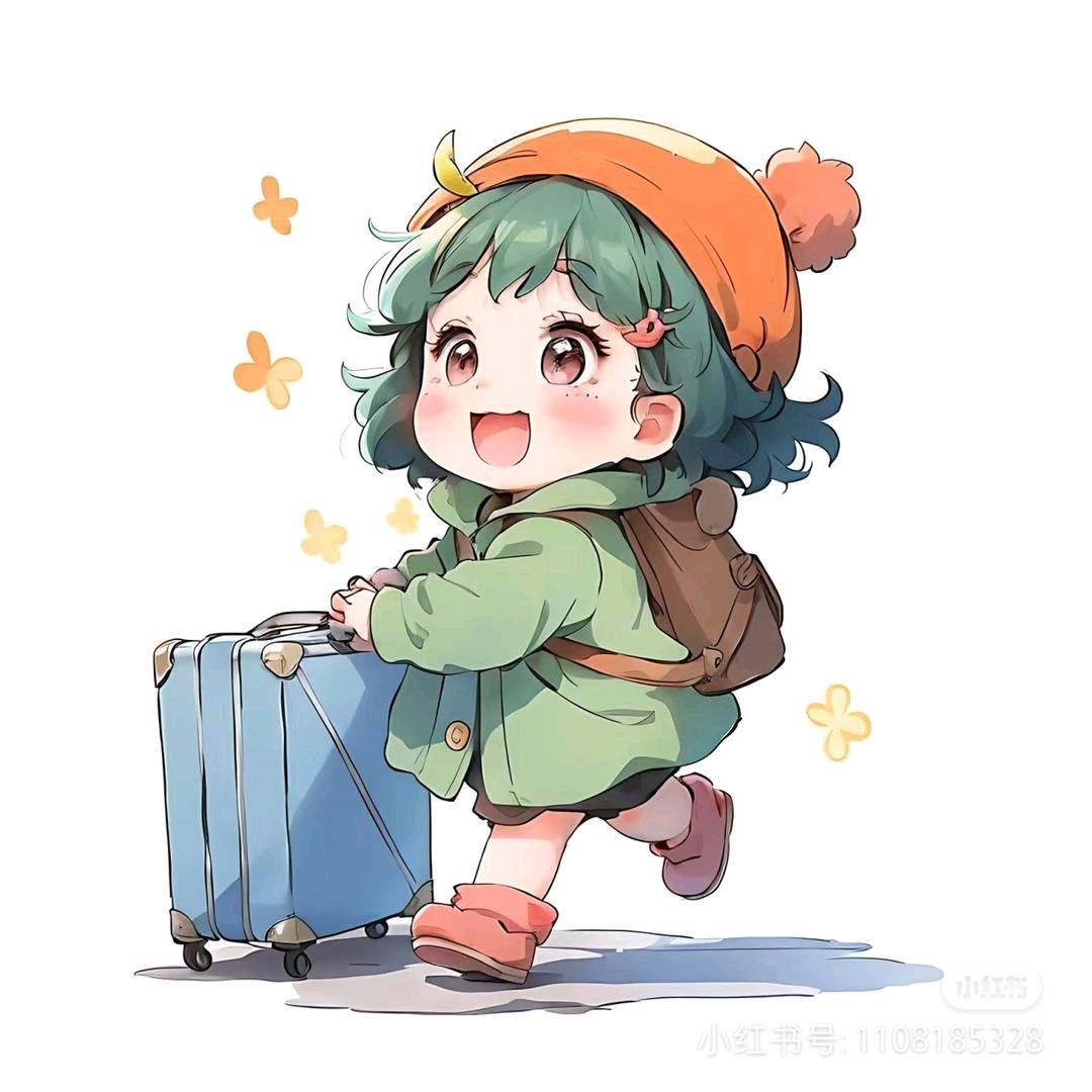 背上背包我们一起出发