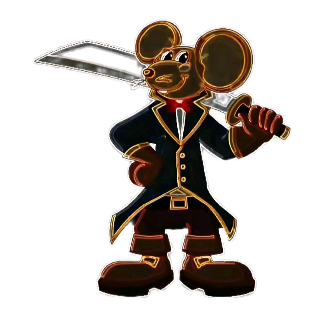 耗子扛刀  满街找猫