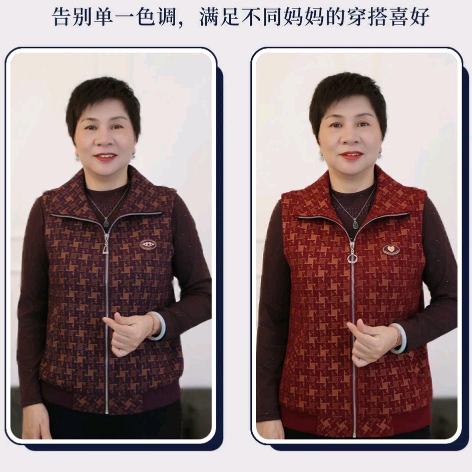 真女人中老年服装个体店妈妈装