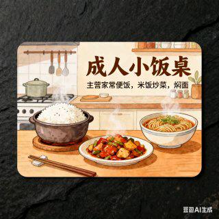 范范成人小饭桌