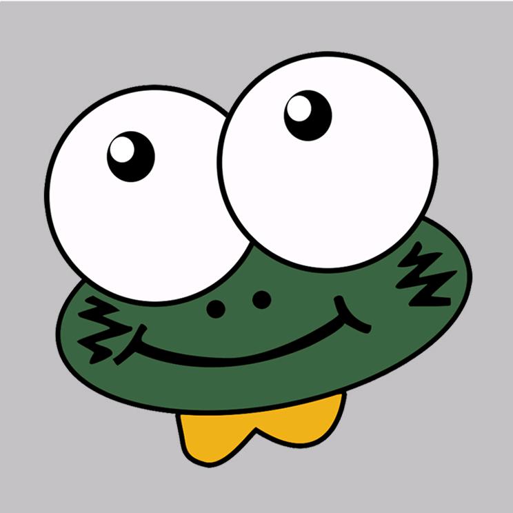 萌趣大眼蛙