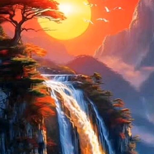 奇石山水