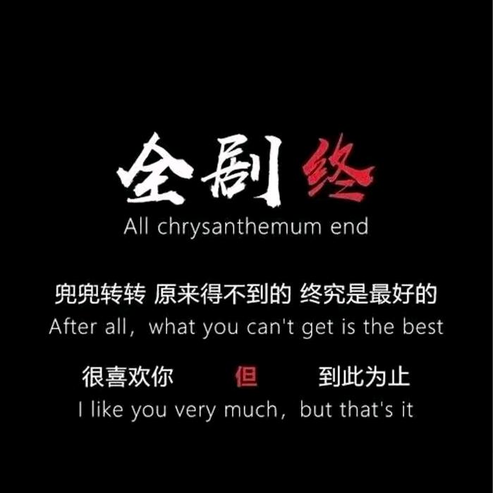 A待我强大之时必毁负我之人