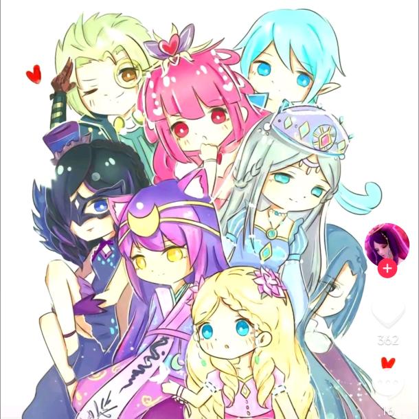 叶罗丽，银城，时希，乐音，🥇🏆