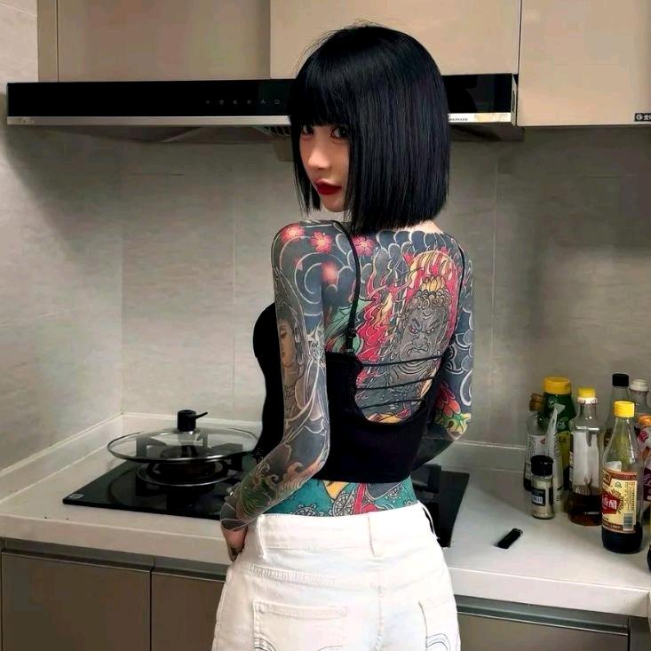 墨画园刺青-问心