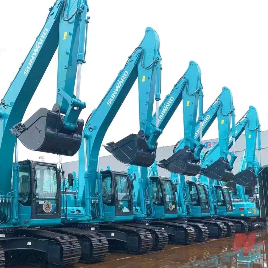 @山河智能挖机租赁销售陶