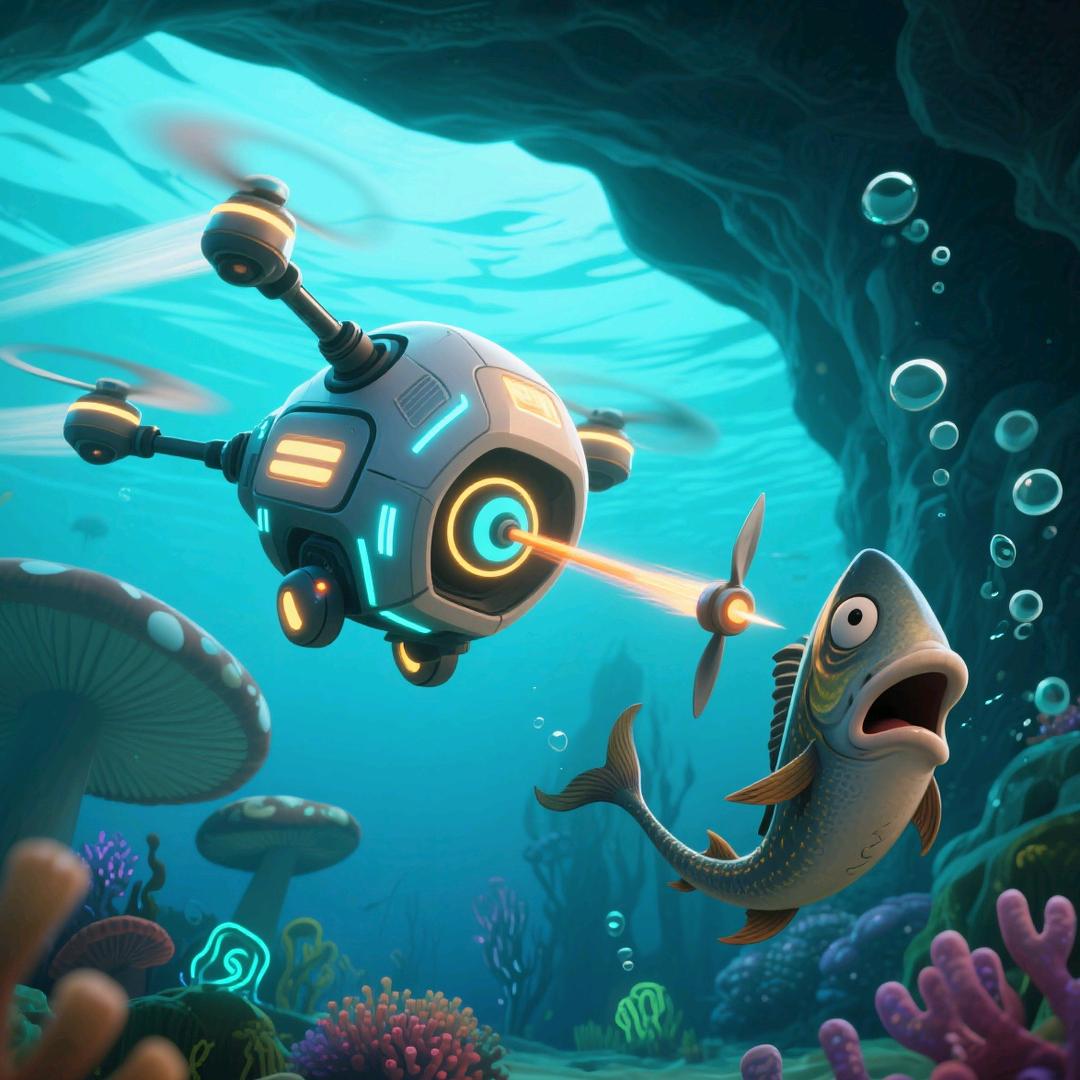 潜航水下无人机-涛哥