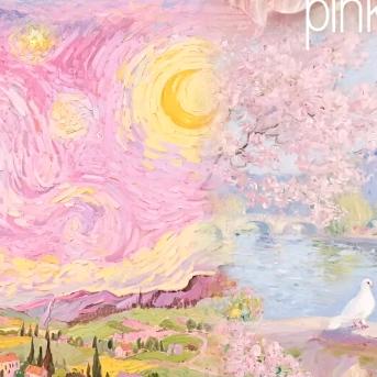 天上亮晶晶的月亮🌙