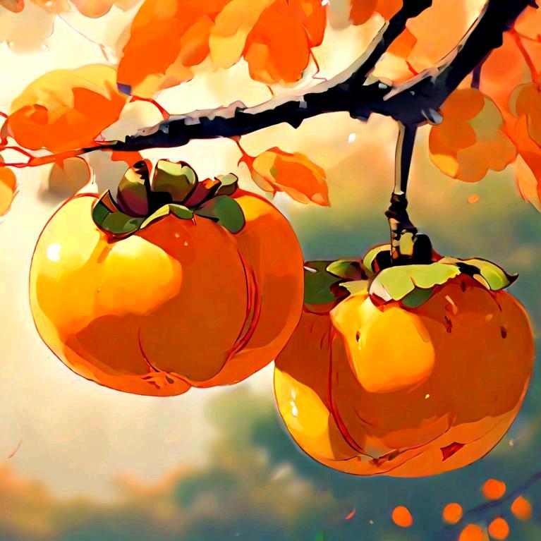 六月柿子花正开