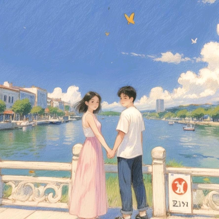 屹~