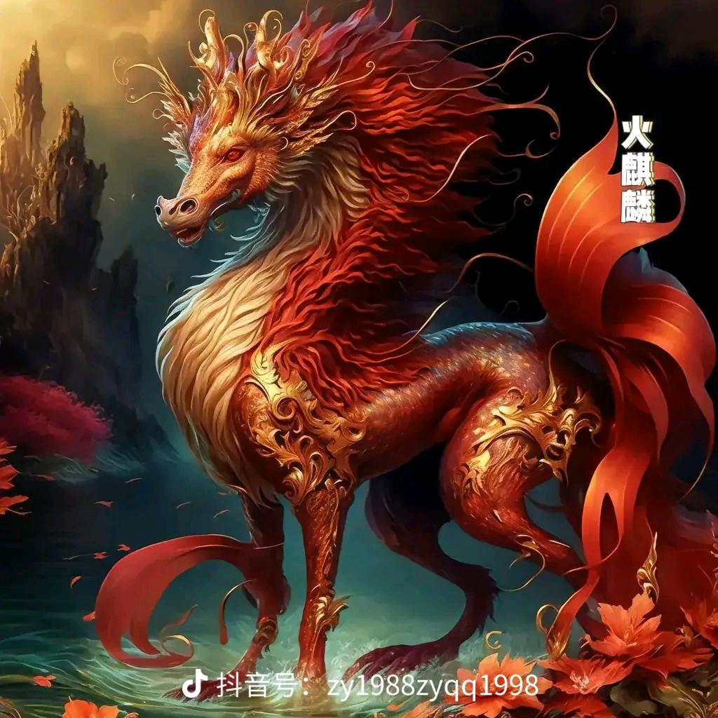 麒麟踏祥云