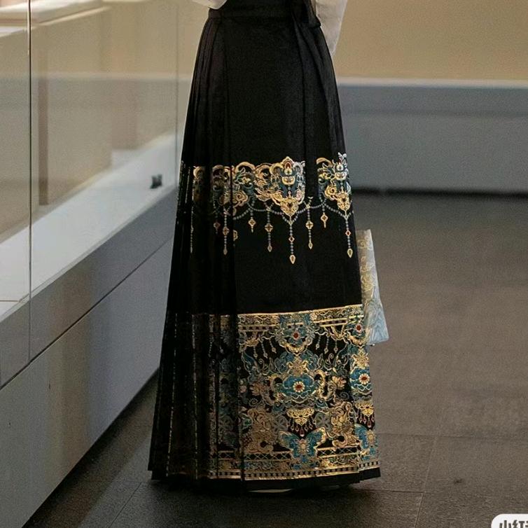 马面裙套装女款爆款2024新款