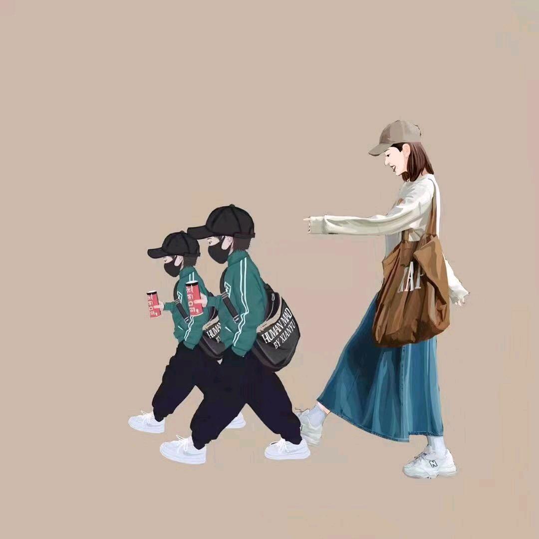 上坡姑娘