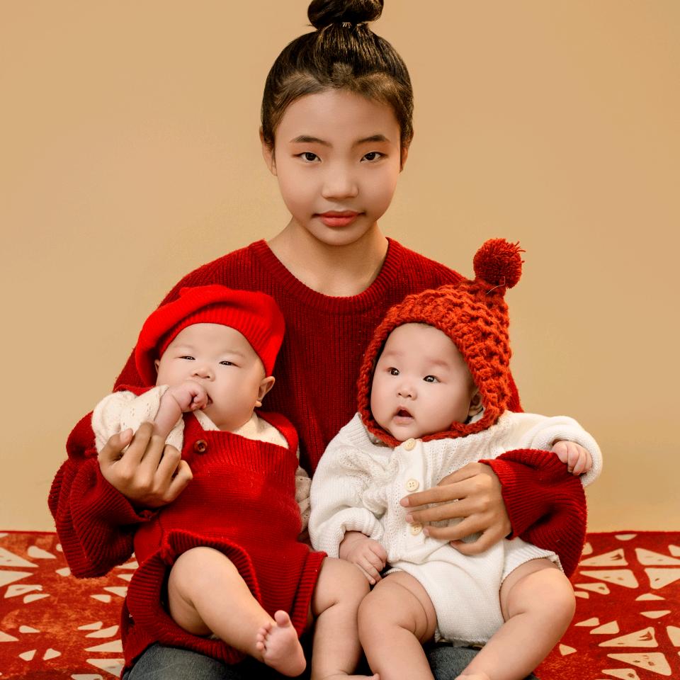 三个千金的宝妈（双胞胎）