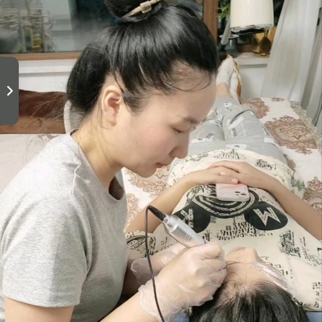 睫毛纹绣全脸定妆