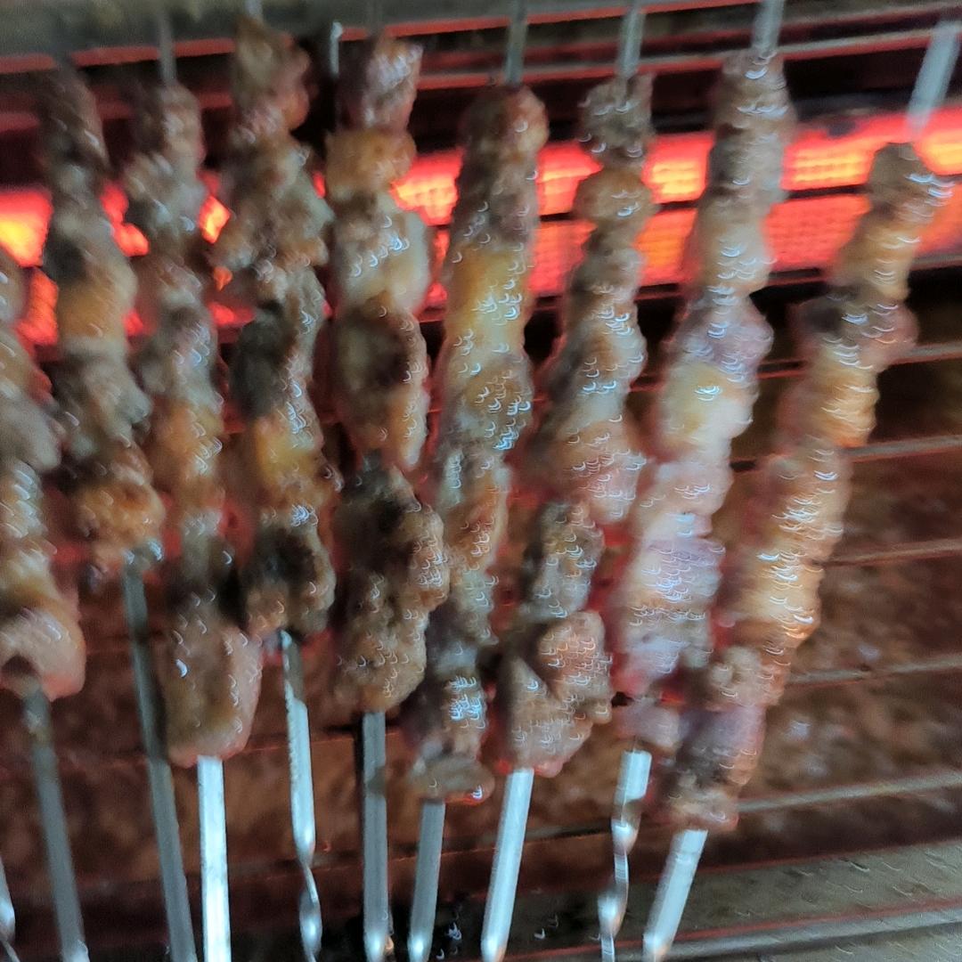 三轮烧烤，只做牛羊肉串。