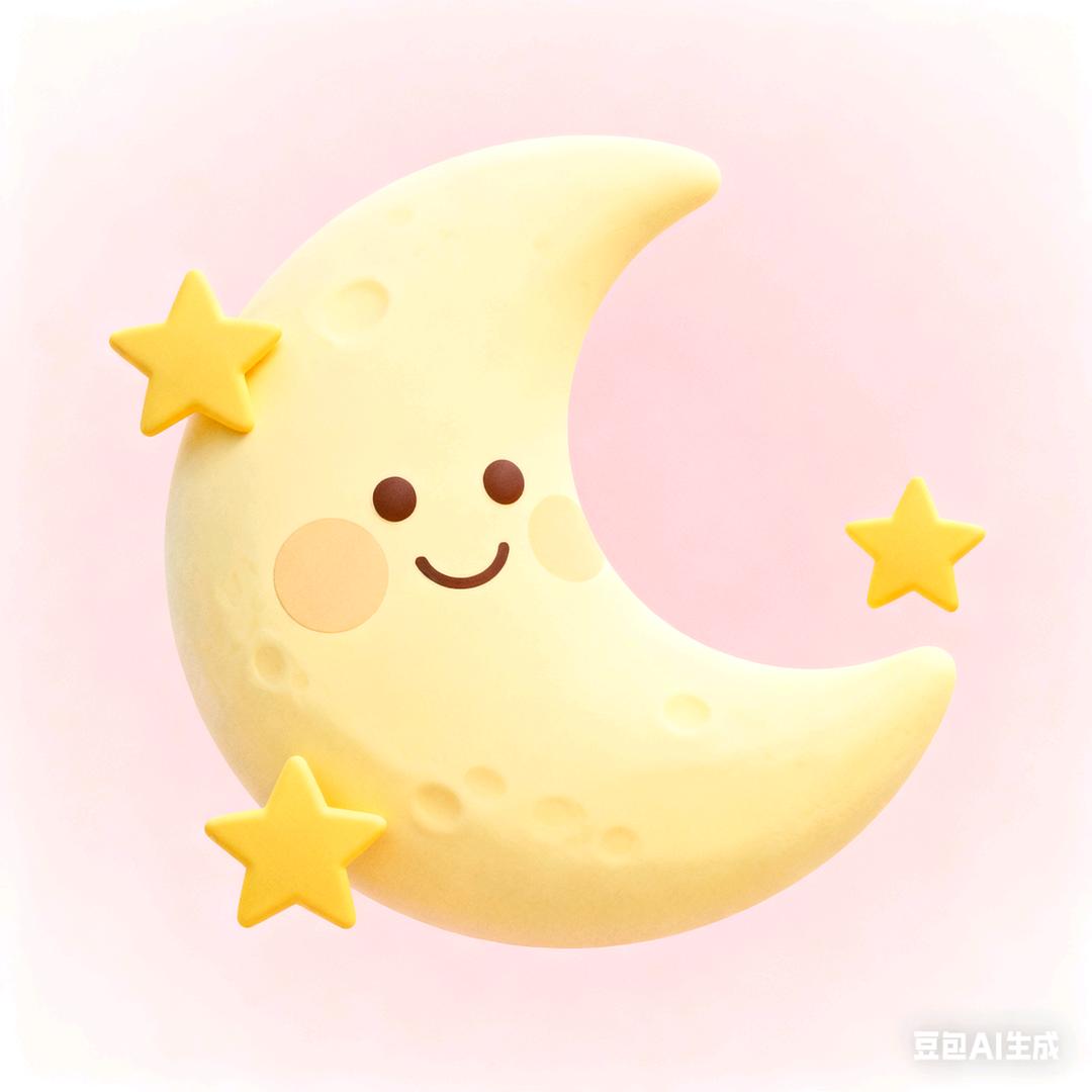 月亮晚安睡前故事