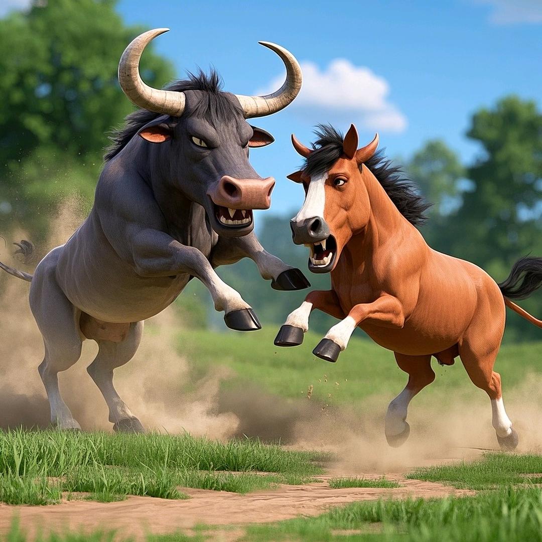 疯狂🐮🐴