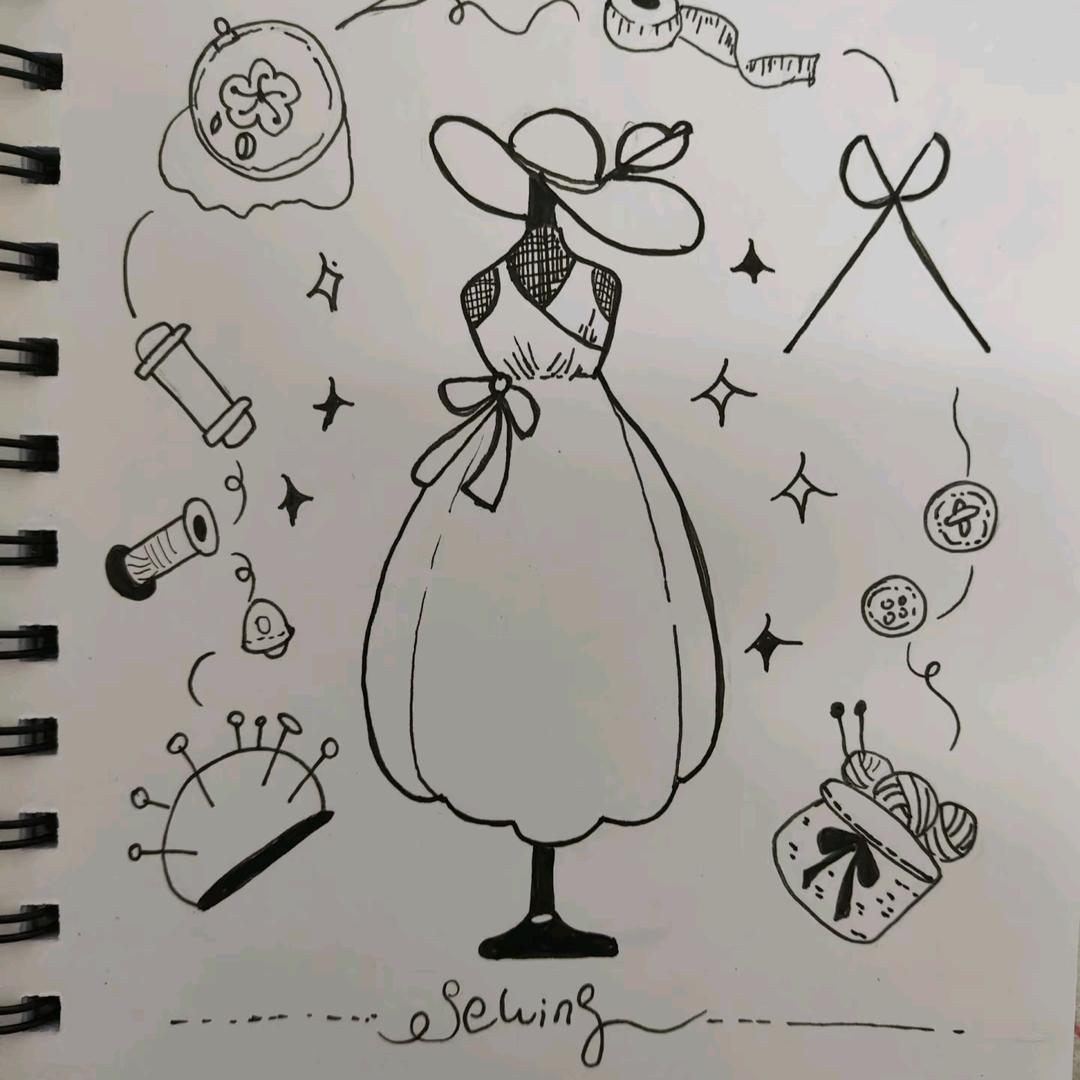 每天都在库库踩缝纫机